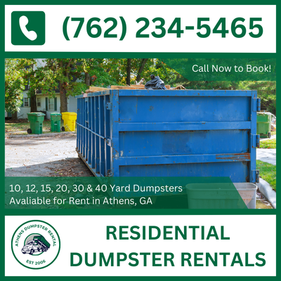Residential Dumpster Rental